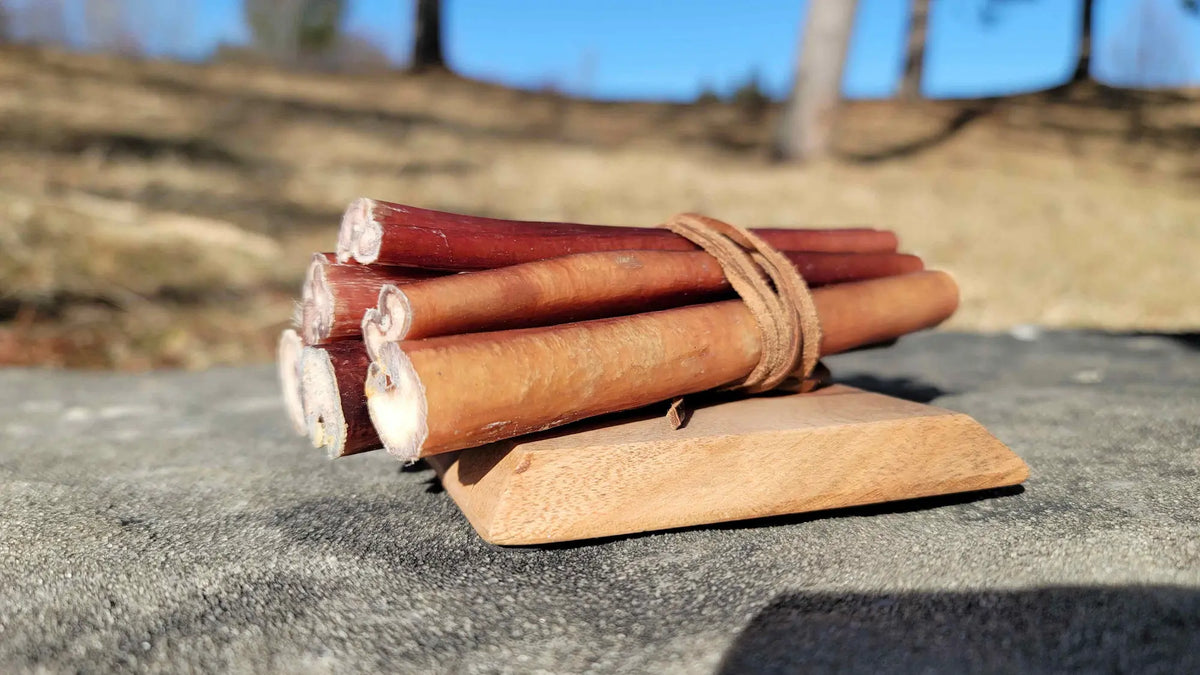 Straight beef bully sticks for dogs – premium natural dog chews Canada